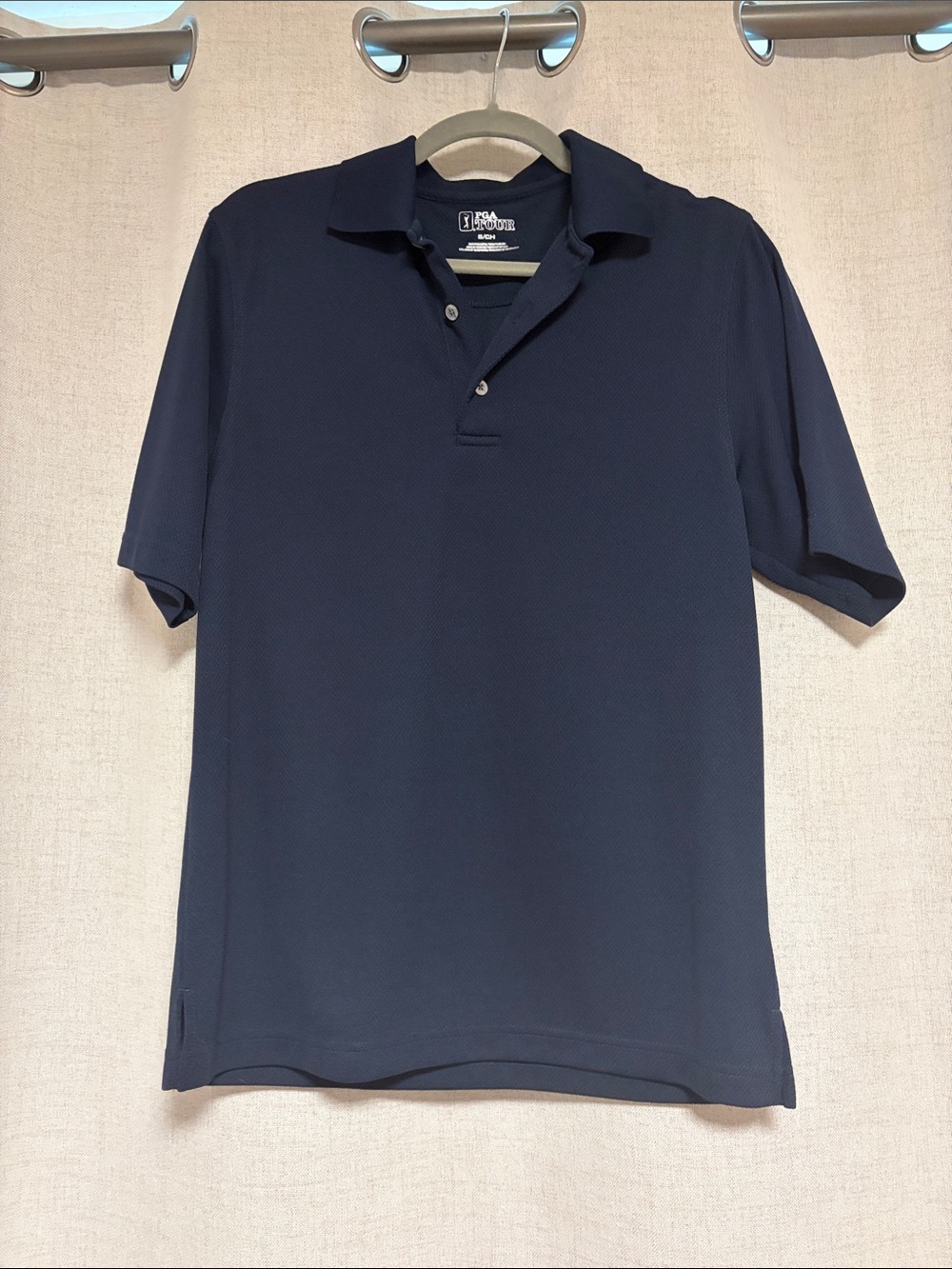 Izod Men’s Navy Short-Sleeve Polo
